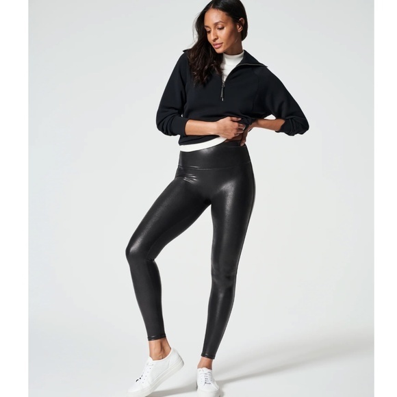 SPANX Pants - SPANX faux leather leggings